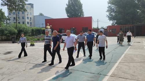 新郑市人大常委会副主任张顺安一行莅临永利官网调研指导