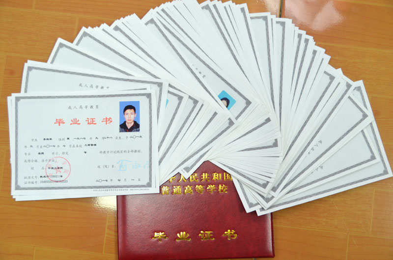 yl6809永利官网成教大专毕业证