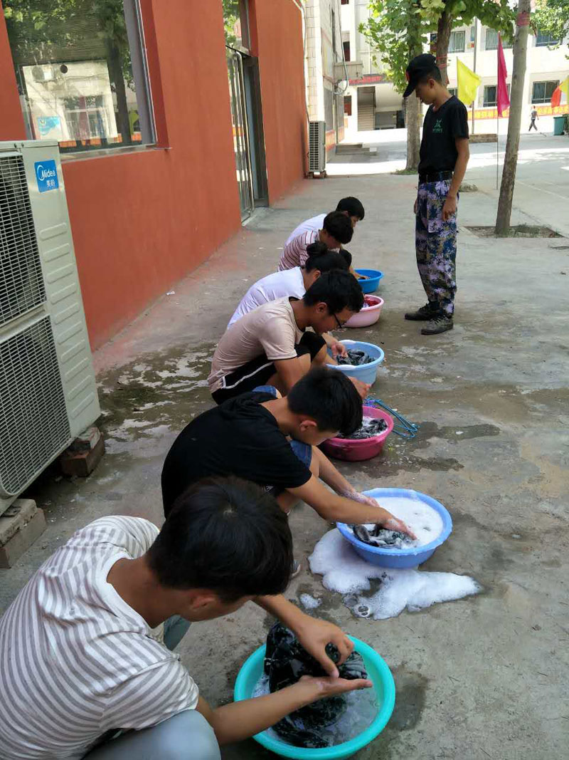 yl6809永利官网老师教学生洗衣服